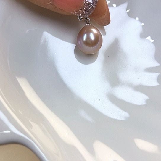 淡水珍珠颈饰银S925镶嵌