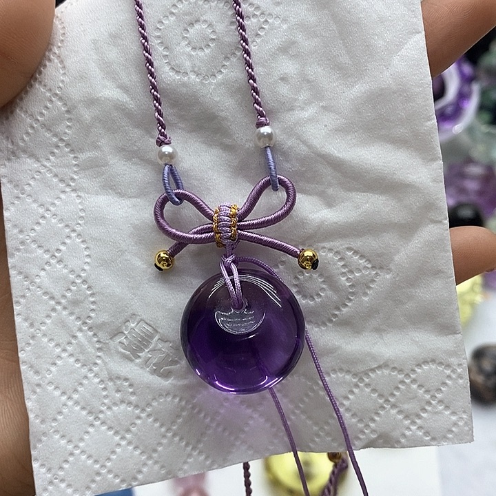 水晶摆件未镶嵌吊坠