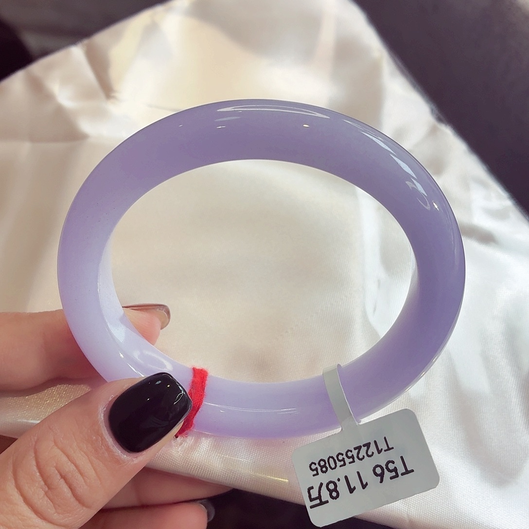 翡翠未镶嵌手镯（贵妃镯）红春紫强推68-56.5贵11