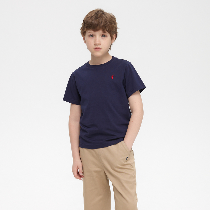 POLOWALK童装秋冬新品男童短袖T恤凉感吸湿速干BQNW522F1391