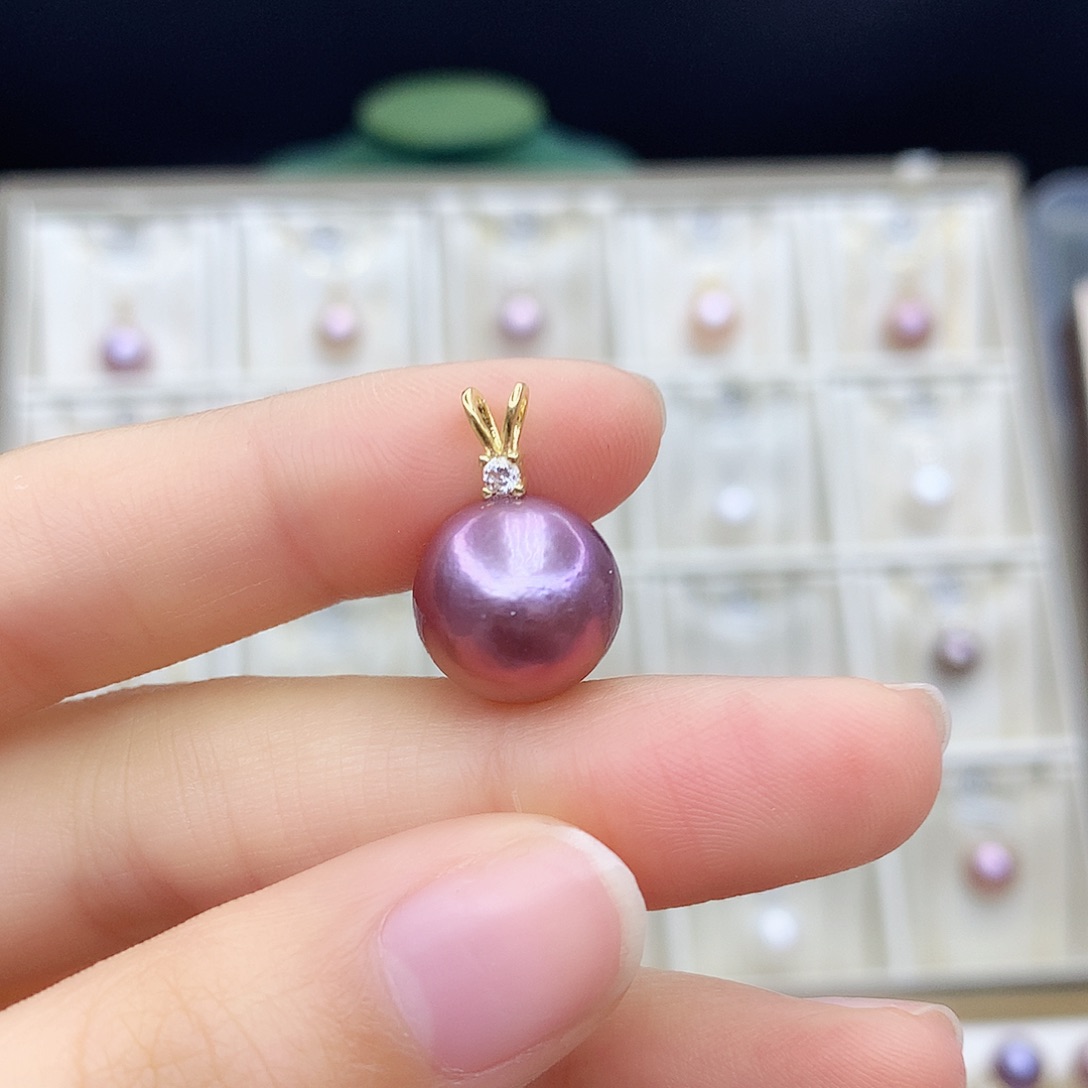 淡水珍珠颈饰合金