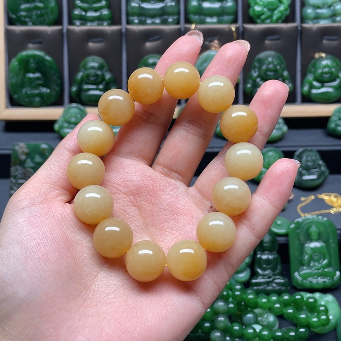 和田玉手链未镶嵌