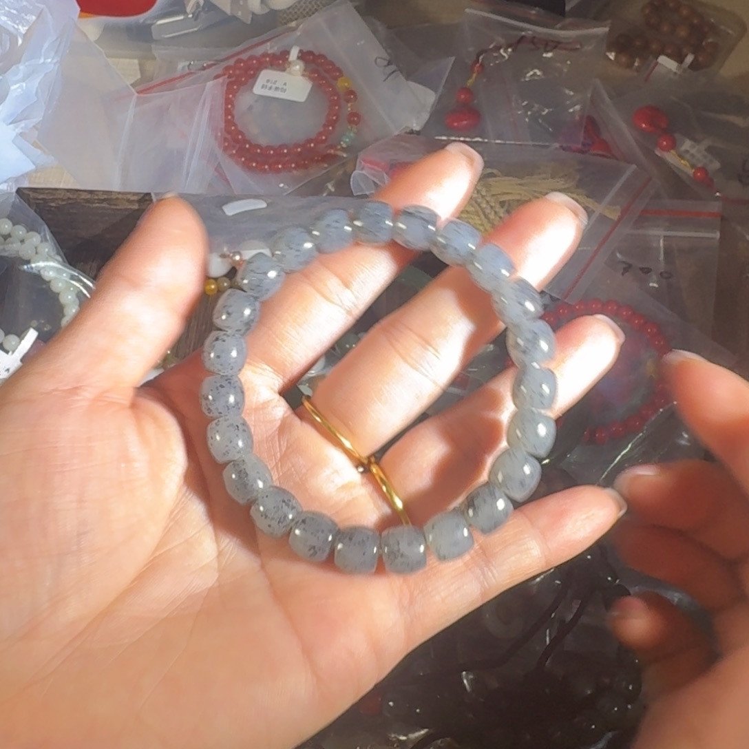 和田玉手链未镶嵌