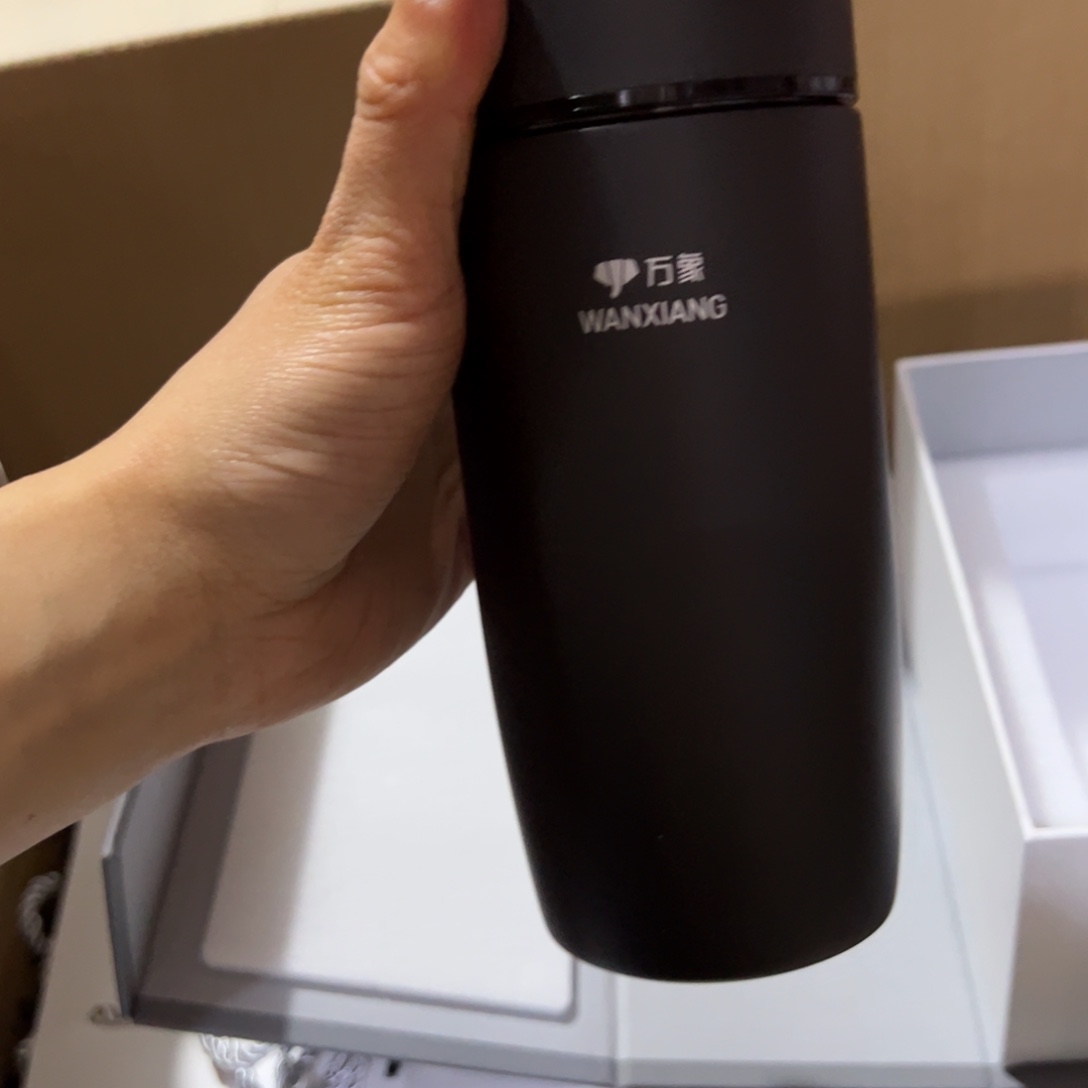 F96黑色316带滤网460杯套460ml