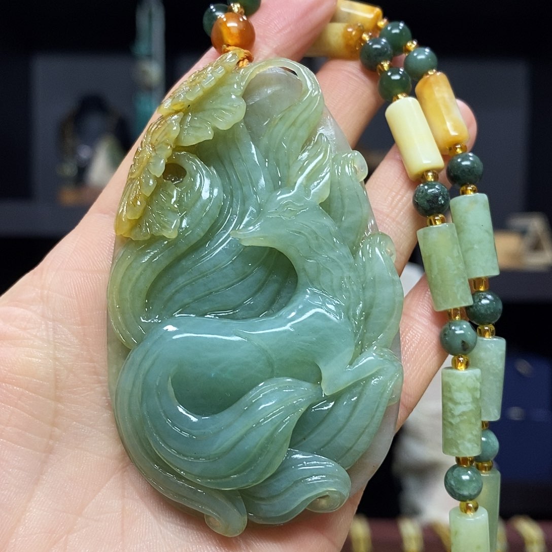 岫玉挂件吊坠未镶嵌