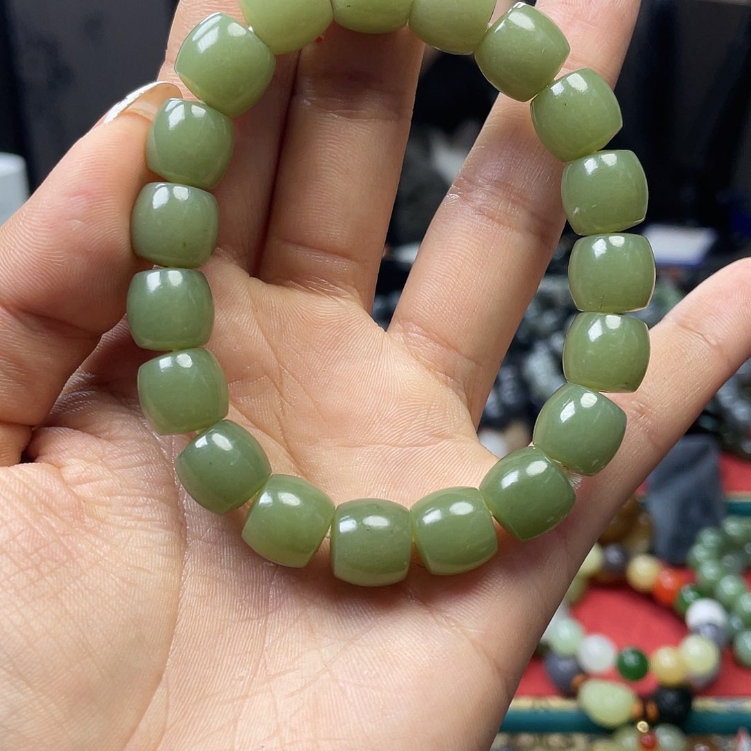 和田玉手链未镶嵌