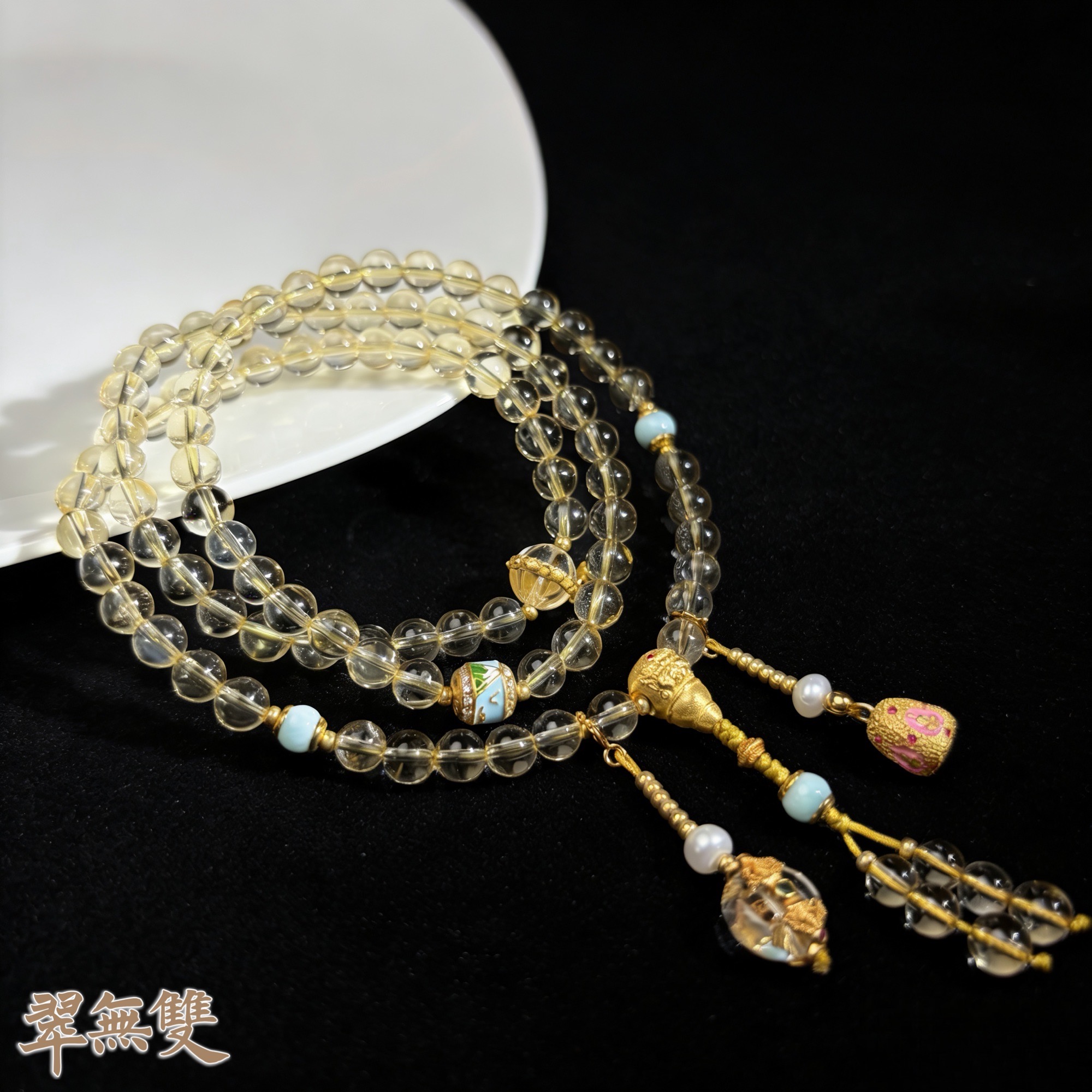 【翠无双】纯天然水晶颈饰 | 多样性发一