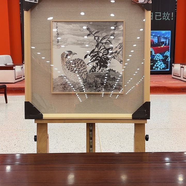 国画雷鸣东老师展览原作