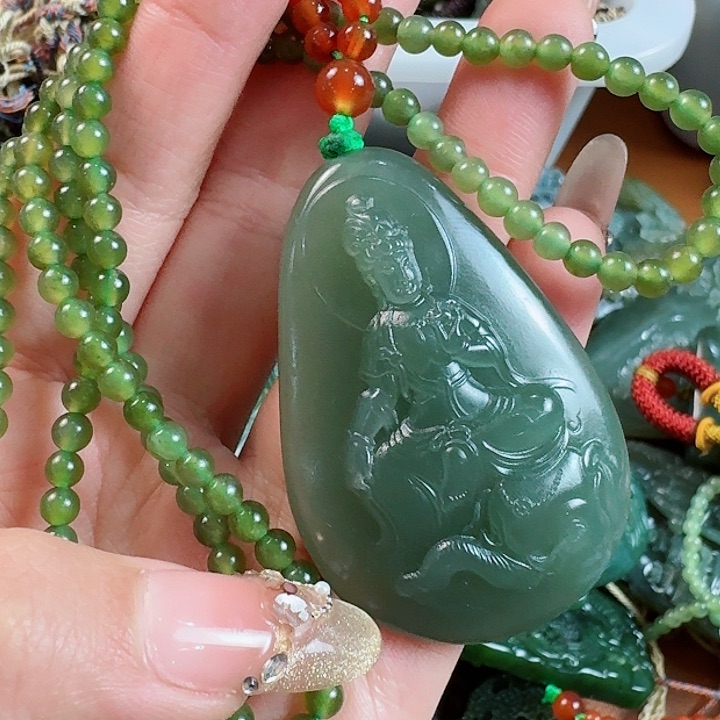 和田玉挂件未镶嵌