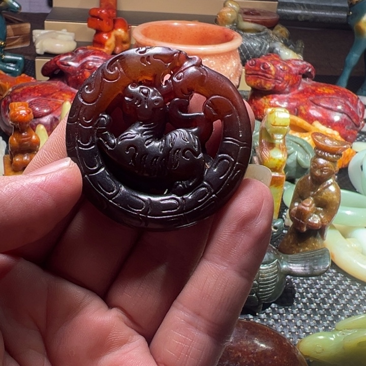 和田玉（糖玉）未镶嵌包链