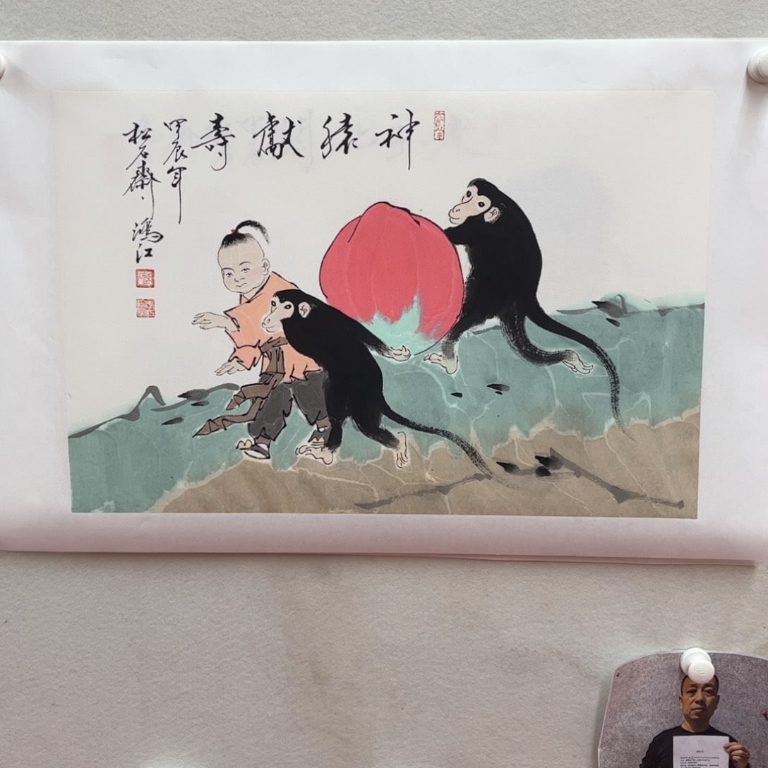 国画陈鸿江老师作品