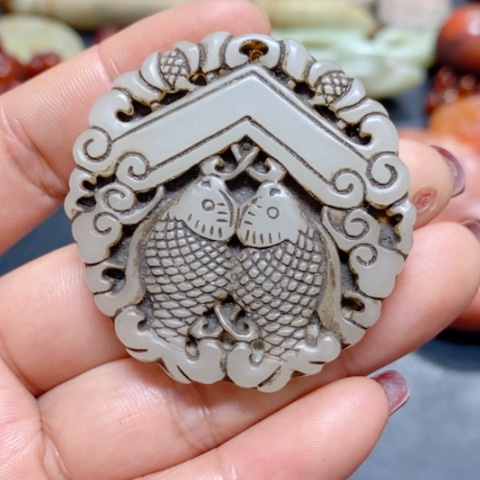 紫金钵盂菩提吊坠