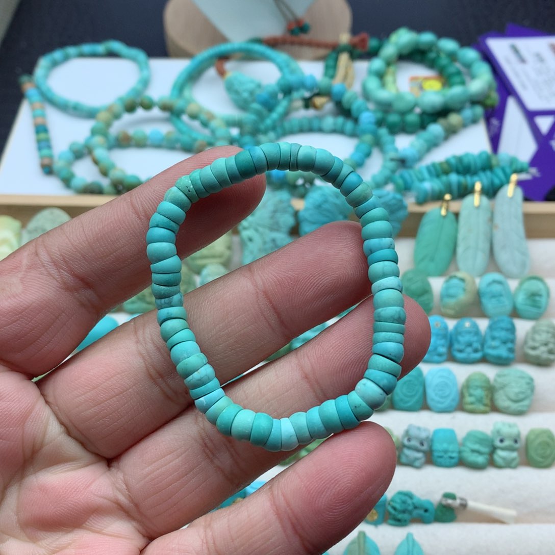 【闪购商品】绿松石珠宝奇石未镶嵌