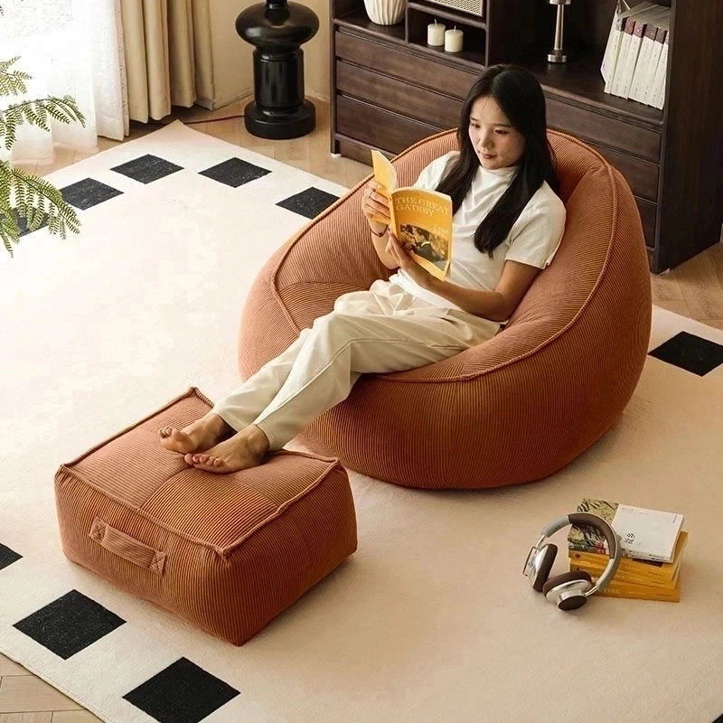 单人沙发可躺可睡家用小户型客厅卧室懒人沙发榻榻米豆袋网红休闲