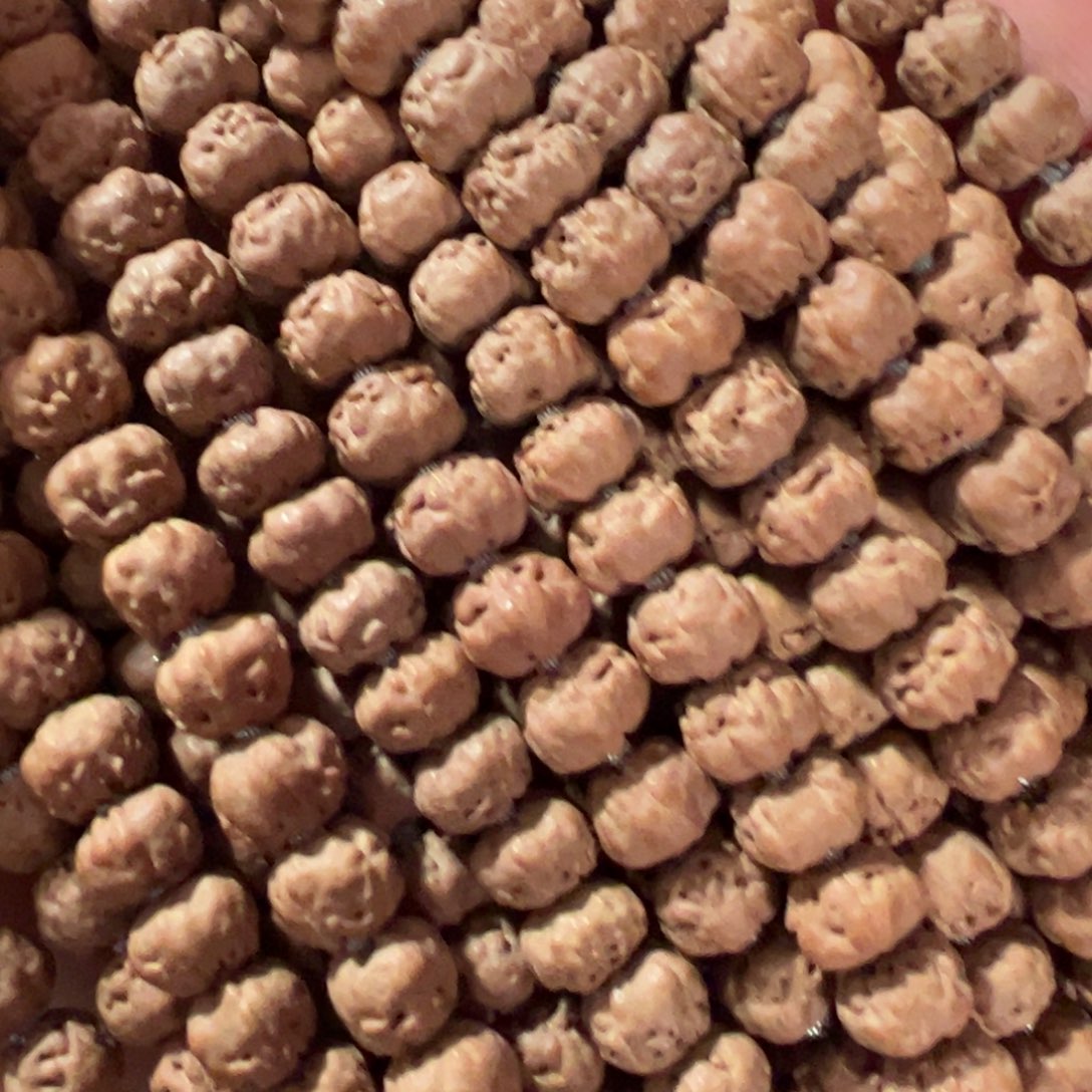 尺寸5小金豆佛手108