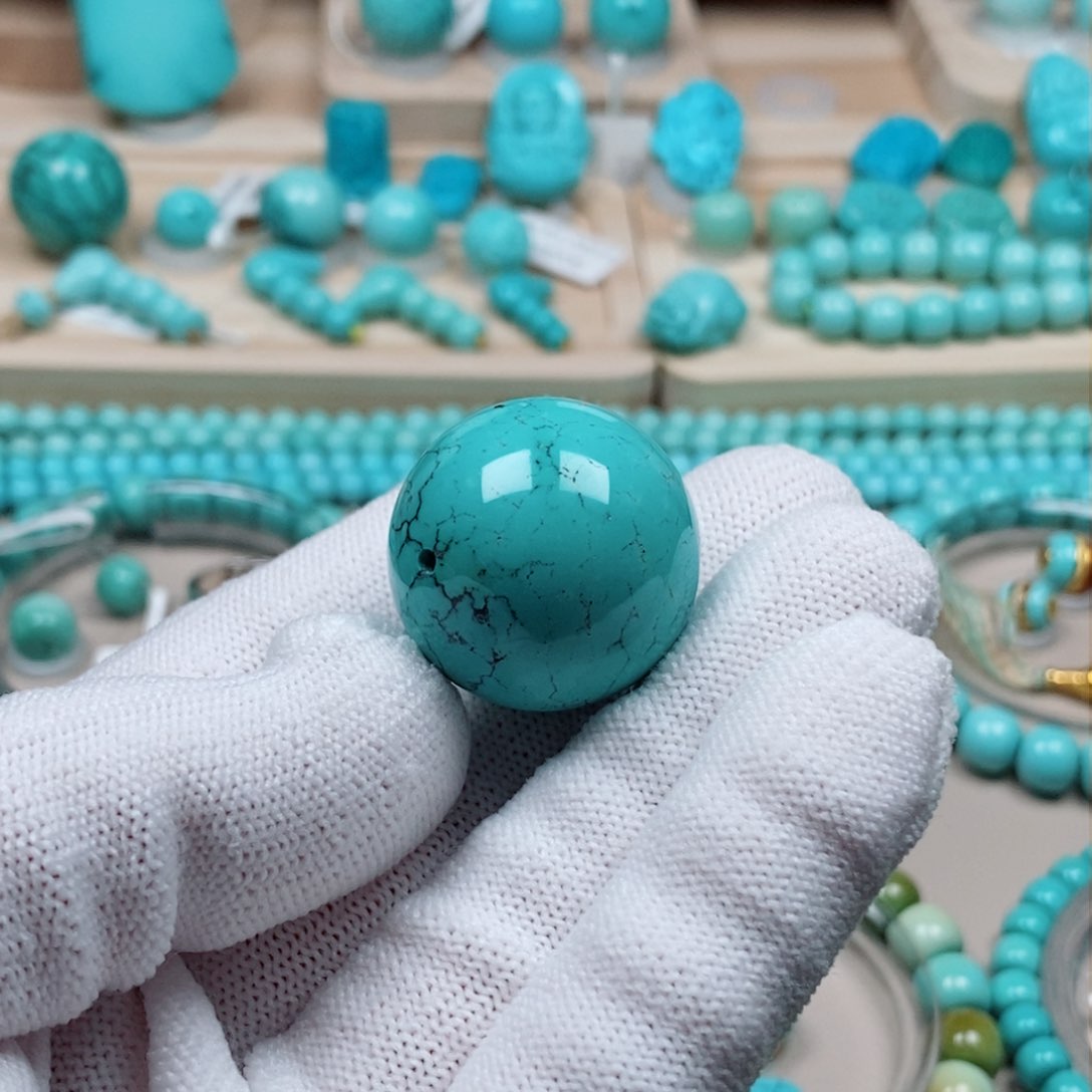 绿松石珠宝奇石未镶嵌