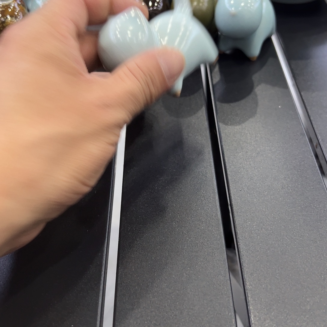 晚***星杯仿古月白小猫咪