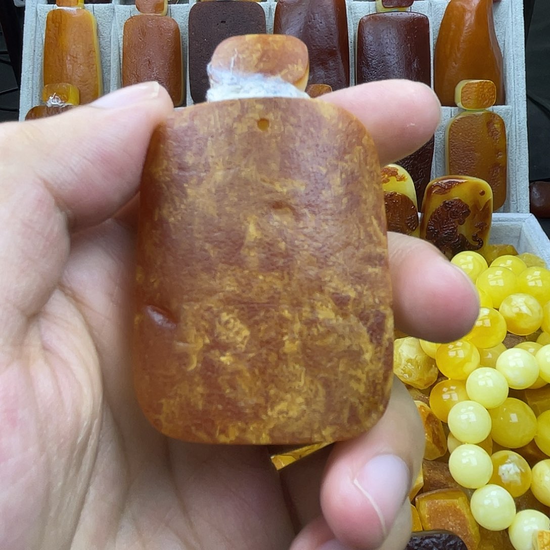 王****定制蜜蜡未镶嵌花蜡