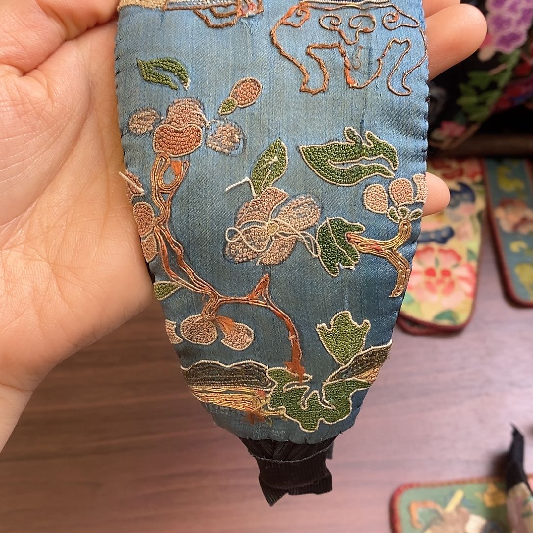 悦****刺绣老绣手工刺绣发箍