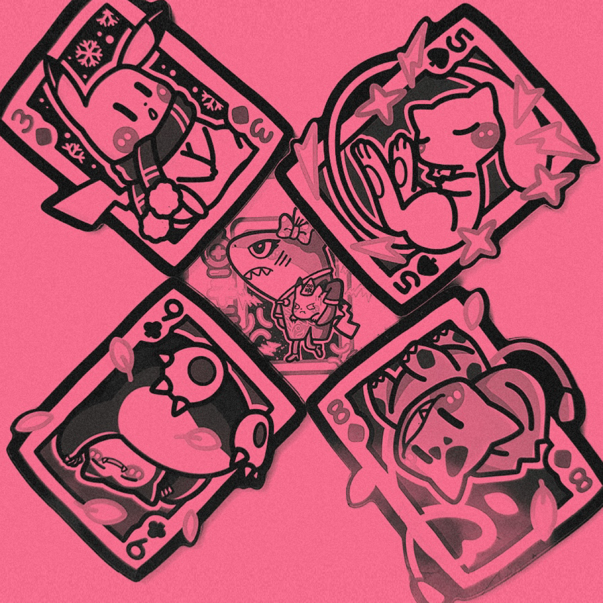 【补邮费】宝可梦亚克力冰箱贴 