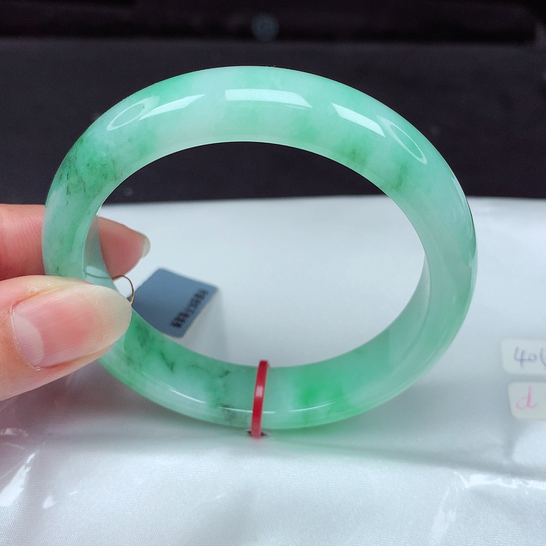 未镶嵌手镯翡翠57圈742