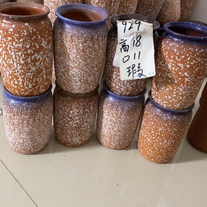 粗陶红陶绿植花盆