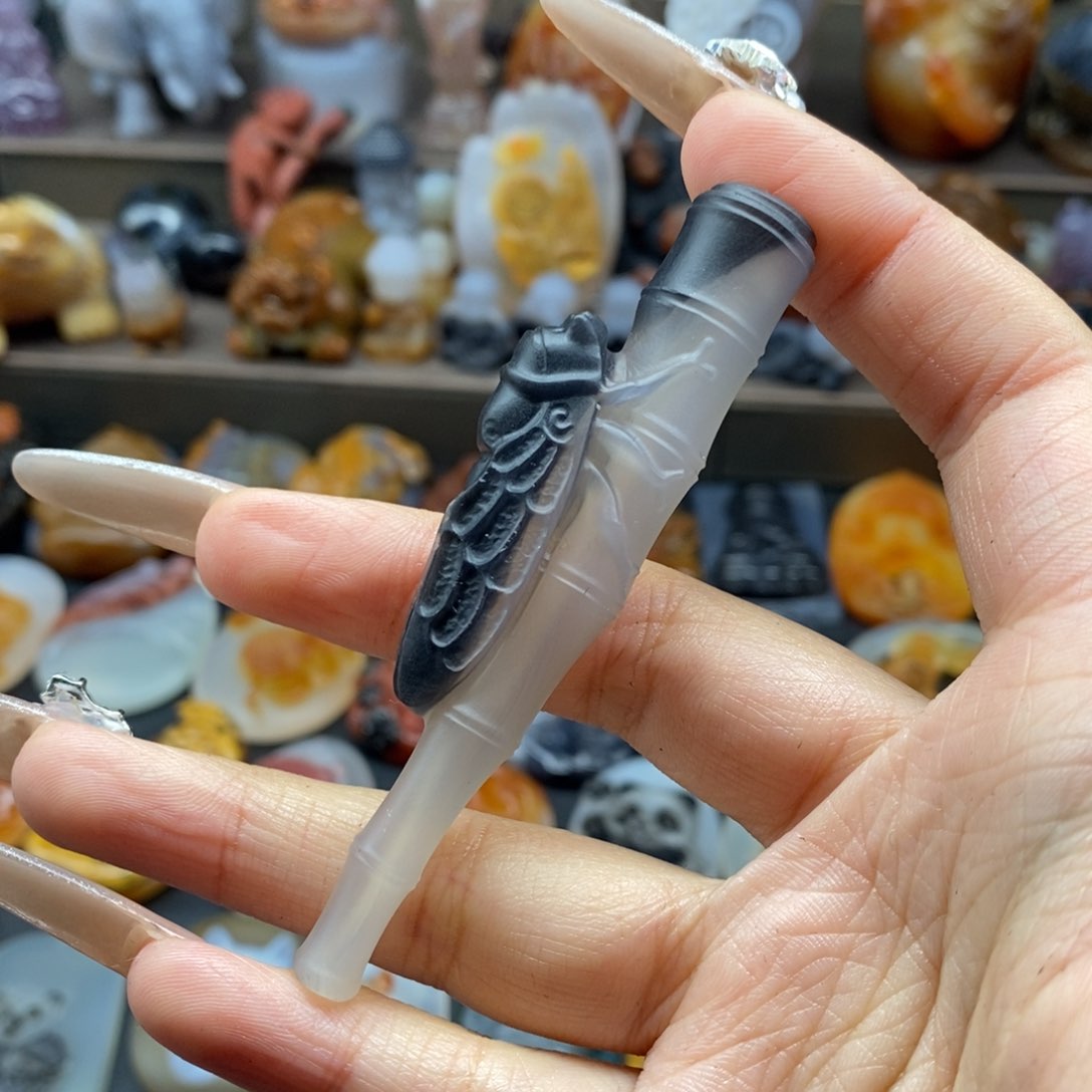 玛瑙/玉髓吊坠(不含链)未镶嵌