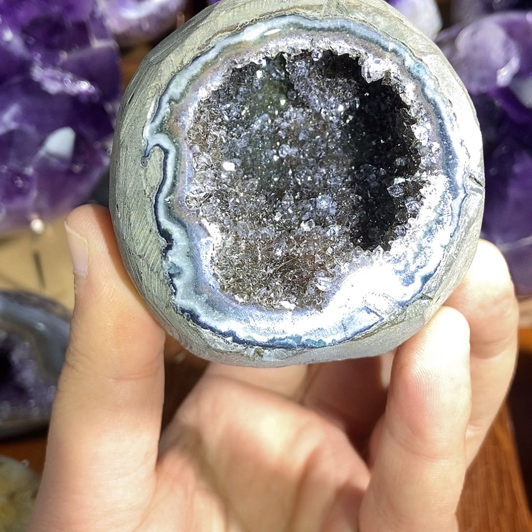 大型摆件（非配饰）紫晶未镶嵌