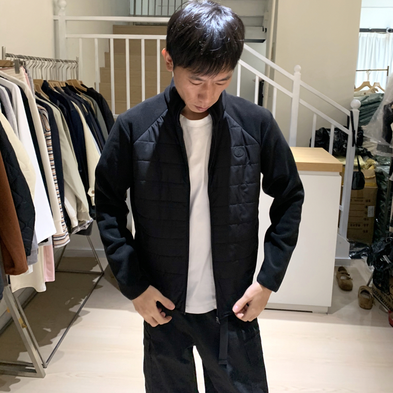 8085 男士羊毛絮片气绒衣