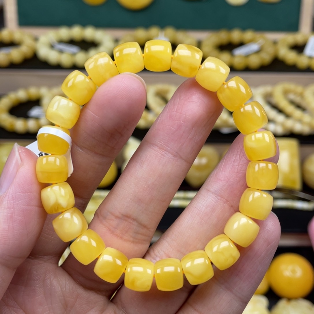 琥珀裸石未镶嵌琥珀蜜蜡