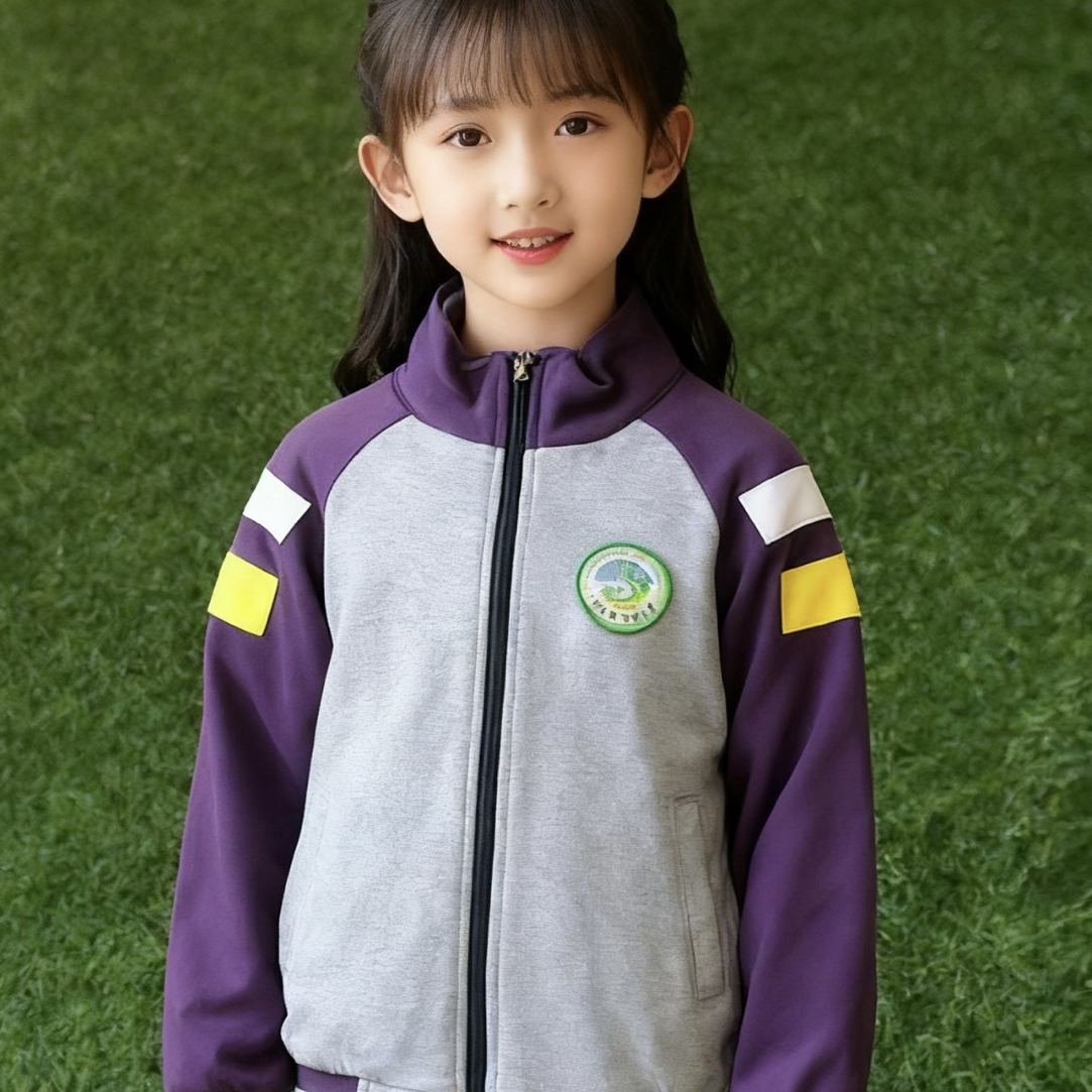 沂水县实验小学冬季套装长袖外套春秋校服