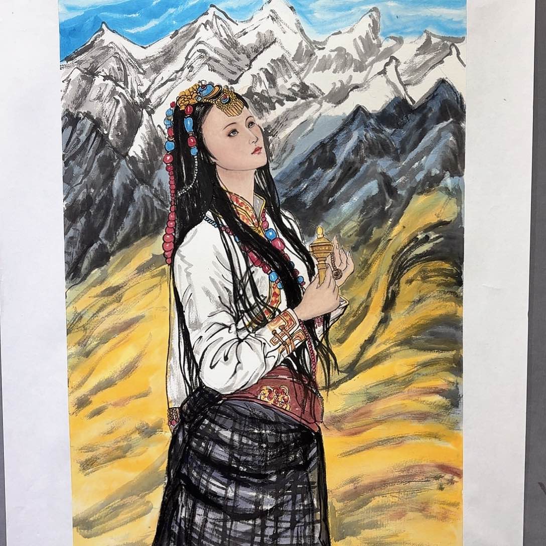 国画国画纯手绘作品请放心去藏