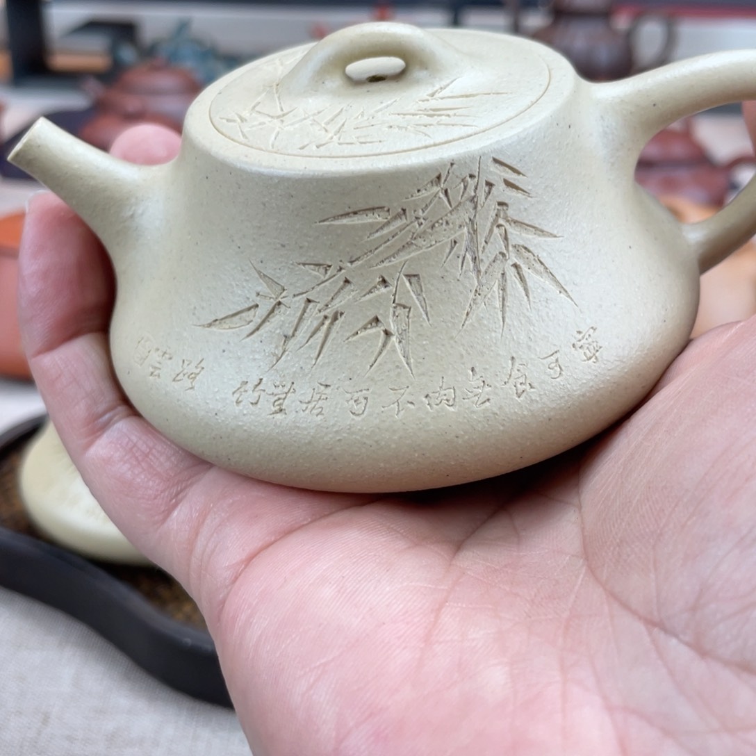 紫砂茶壶阿*保原矿紫砂手工壶直播间