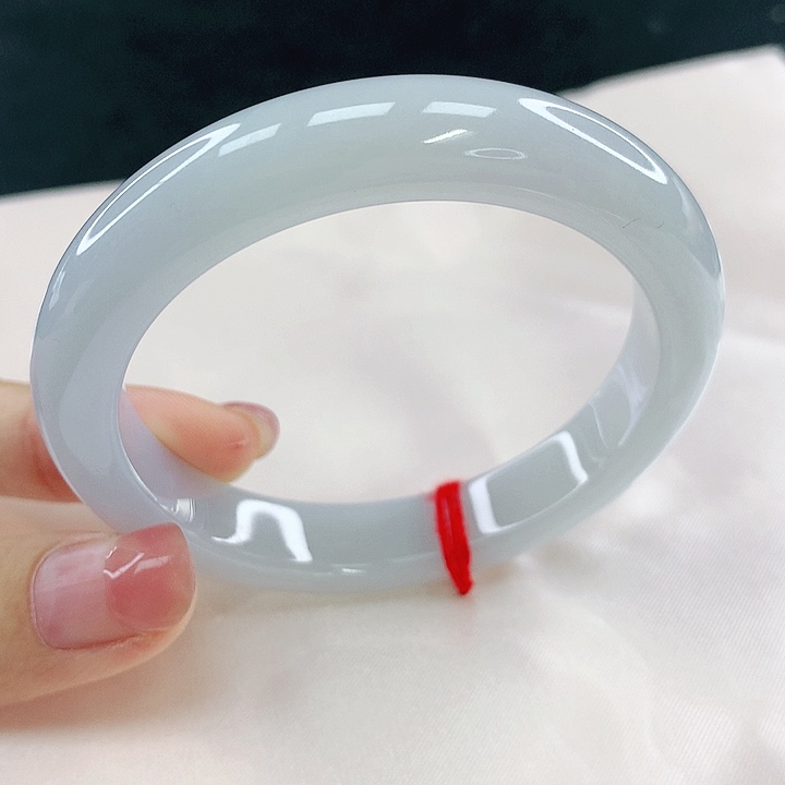 翡翠未镶嵌手镯圈53.6，79106