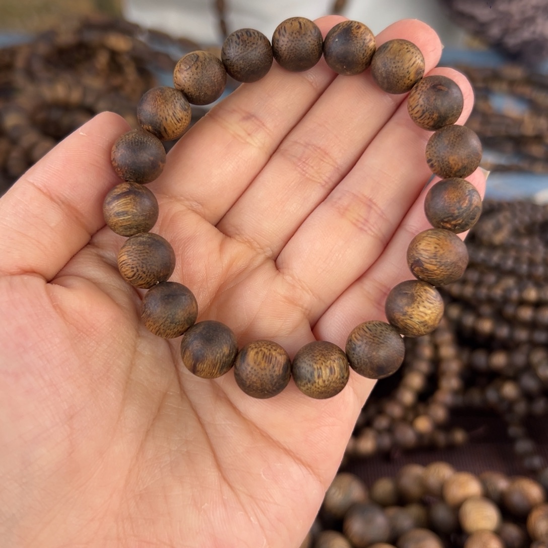 陆***珈沉香手串卡11规格圆珠单圈13克+ 沉水浮