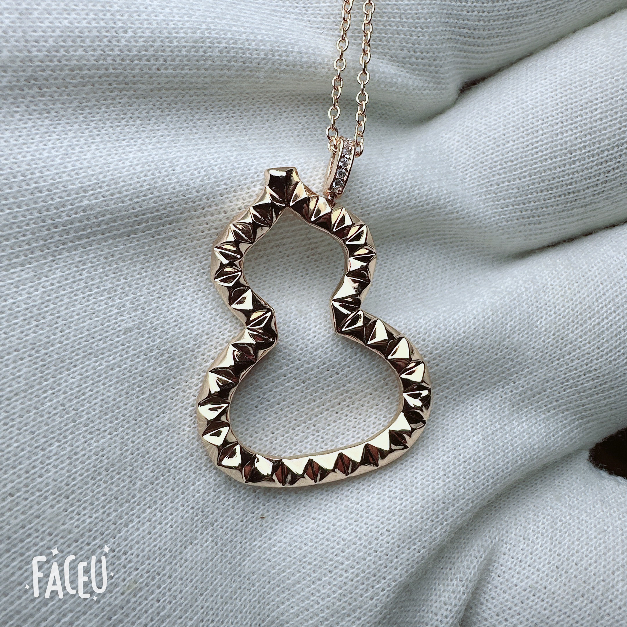 项链 麒麒家葫芦项链C470