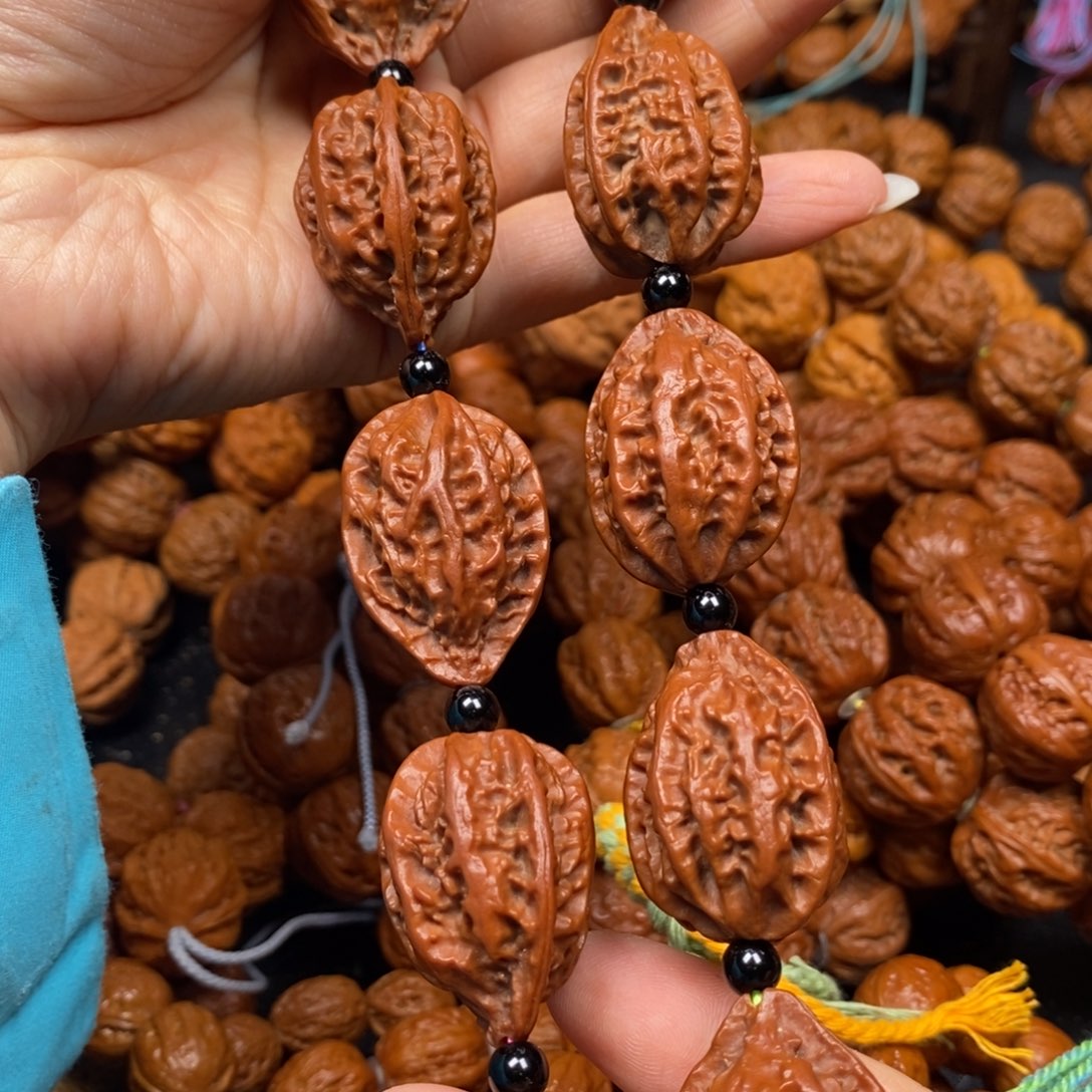 桃核手串树叶八棱