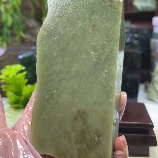 人***湖和田玉（黄玉）未镶嵌颈饰