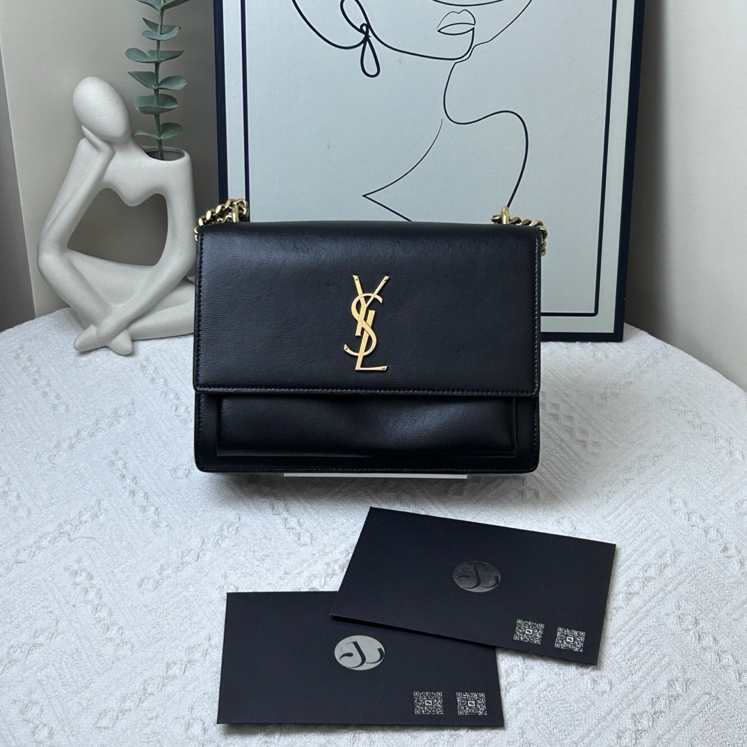 95新 YSL/圣罗兰 日落黑金/JW7911