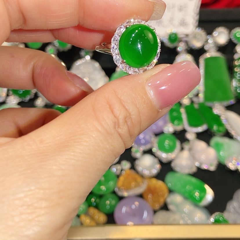 【闪购商品】未镶嵌戒指翡翠天然翡翠