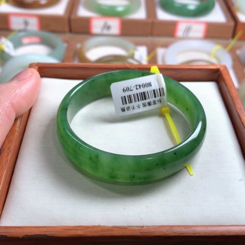 【闪购商品】和田玉手镯未镶嵌?****52