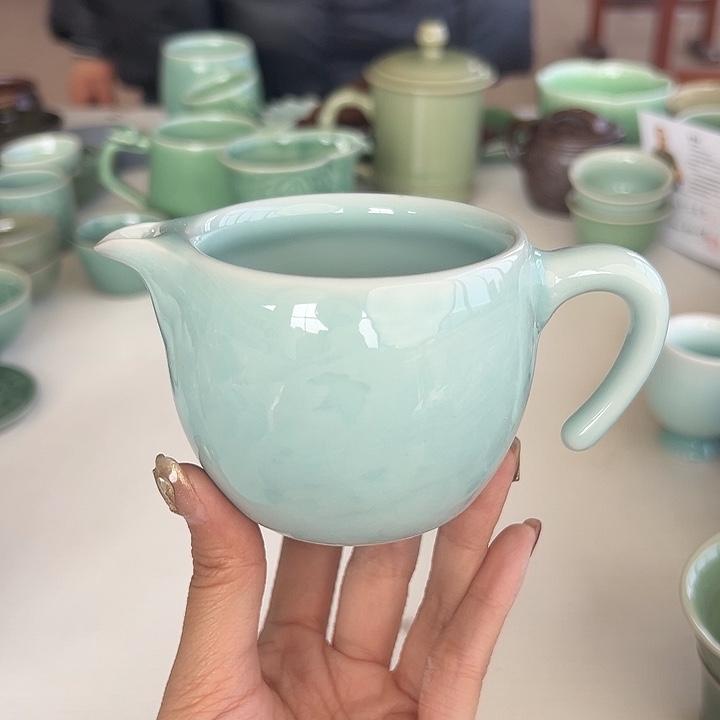 小米茶器龙泉青瓷