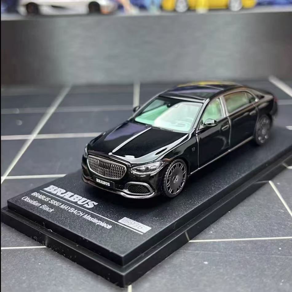 AR 1：64奔驰迈巴赫S850黑色限量版合金汽车模型