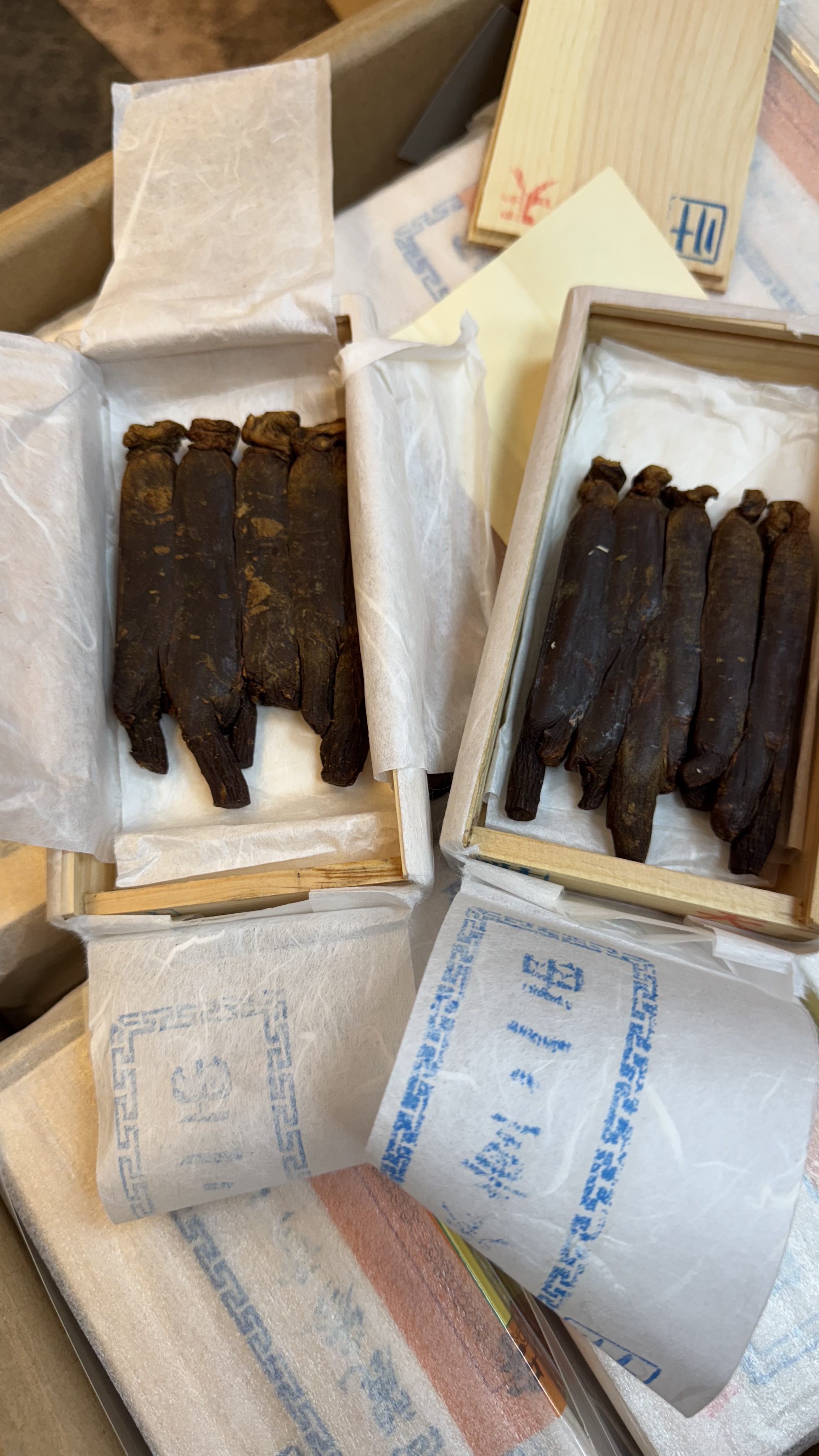 新开河老高丽红参75克20支30支天字号珍藏款