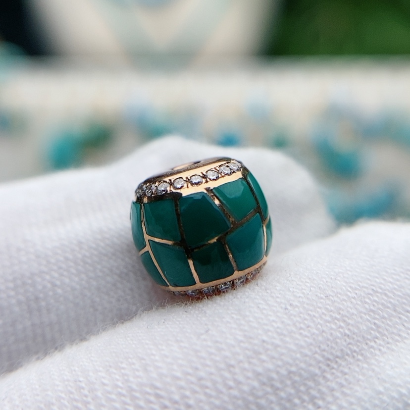 【闪购商品】绿松石配饰18K金镶嵌