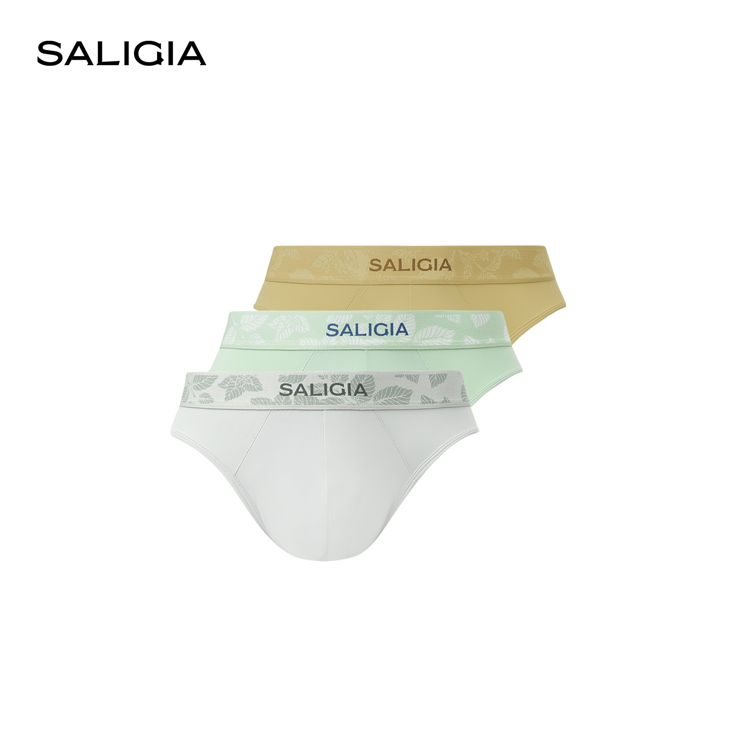 【2件装】SALIGIA凉感胶囊清凉初夏瞬时凉感男士三角内裤