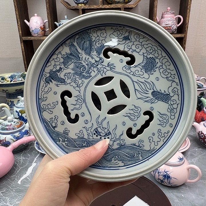 陶摆件景德镇陶瓷567老厂瓷80