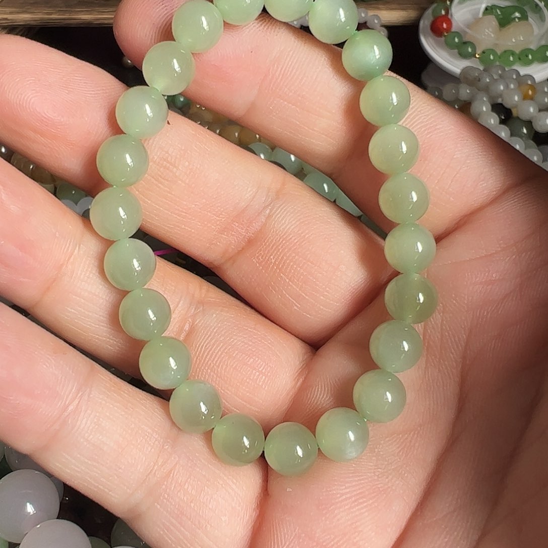 和田玉手链未镶嵌