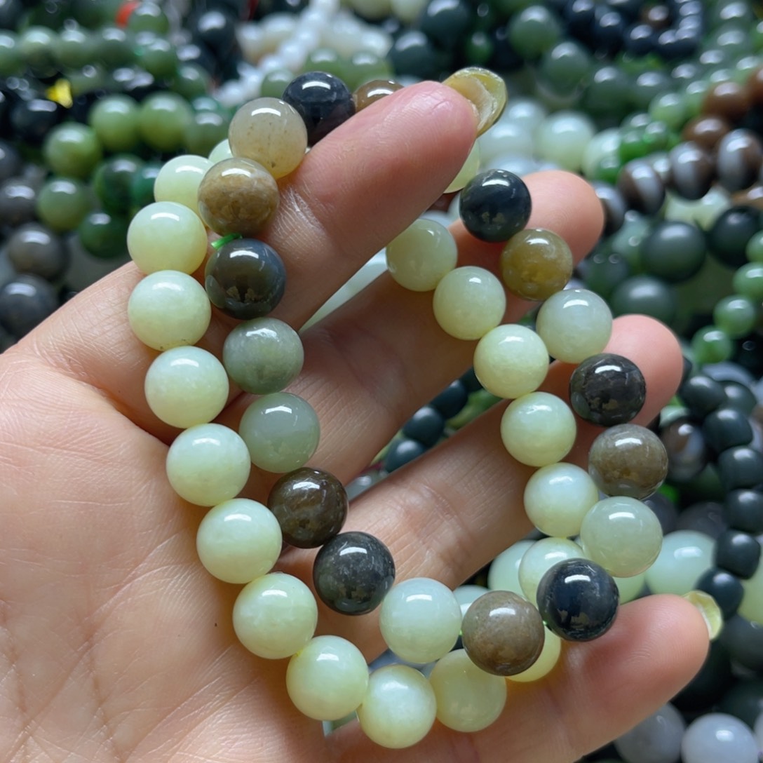 和田玉手链未镶嵌