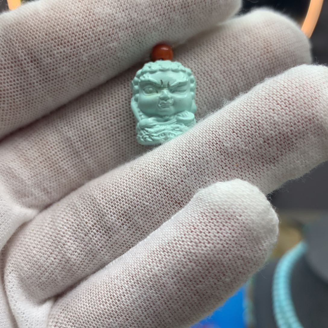 绿松石挂件未镶嵌